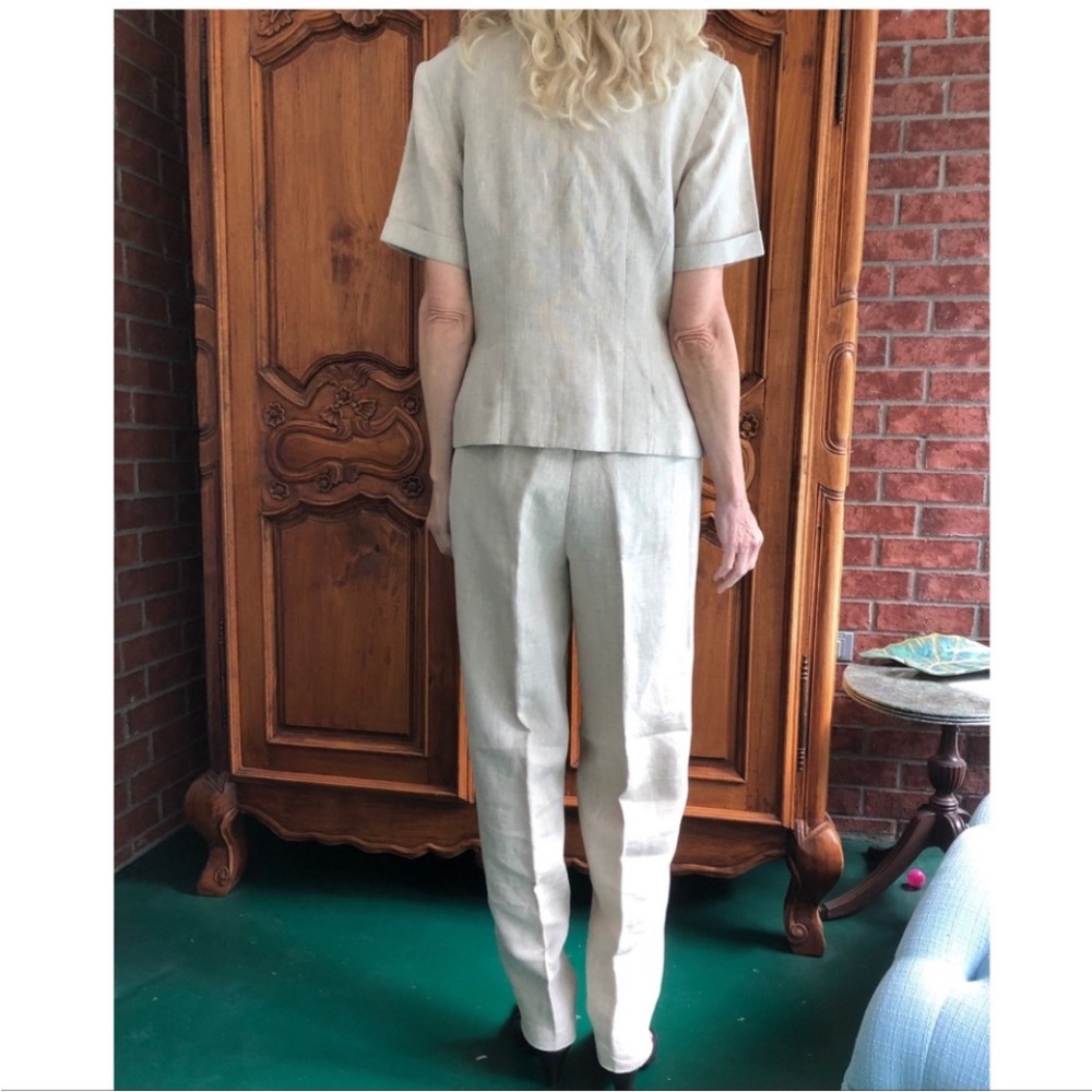 Linen Suit 100% Linen - Picture 5 of 7